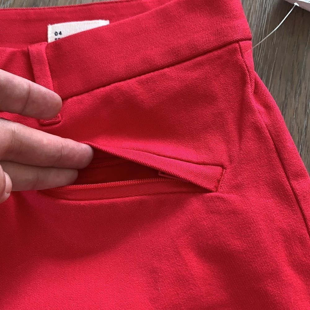 Gap sz4 Skinny Ankle Pants stretchy mid rise - Picture 6 of 6